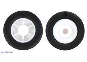 14×4.5mm wheel pair for sub-micro plastic gearmotors